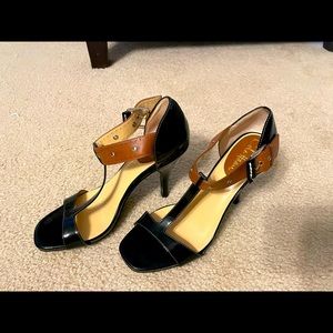 Cole Haan two tone heels